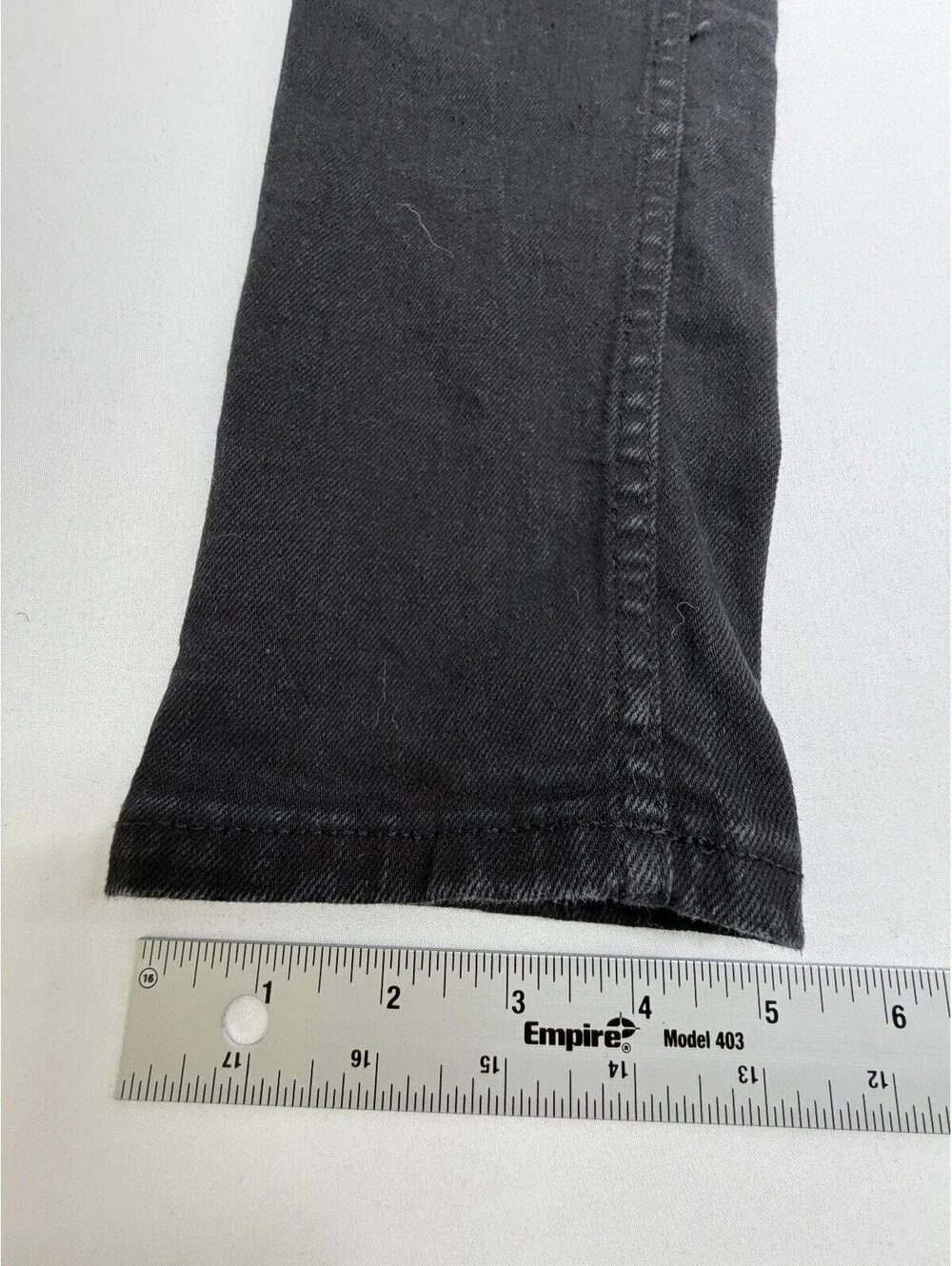 New Look Men's Skinny Jeans Slim Fit Stretch Mid-Rise Zip Fly  Size 28 Black